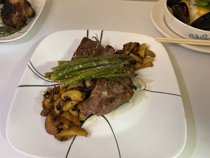 Dish prepared by AJX Catering