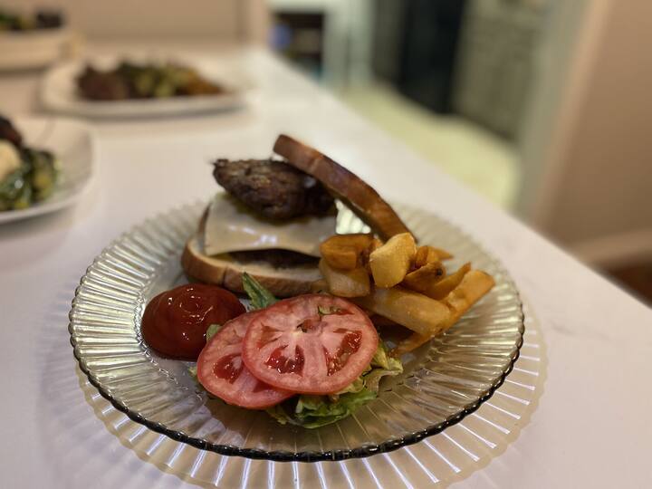 Dish prepared by AJX Catering