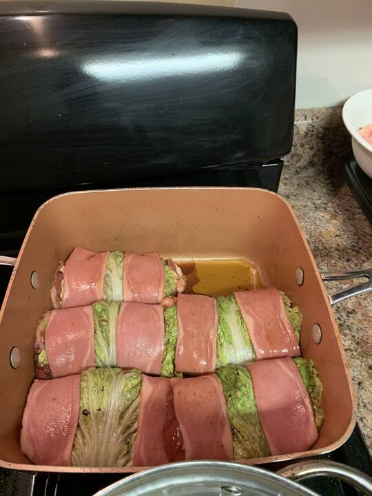Dish prepared by AJX Catering
