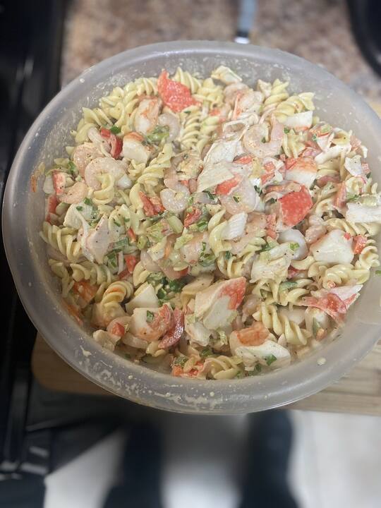 Dish prepared by AJX Catering