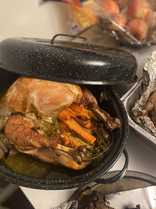 Dish prepared by AJX Catering