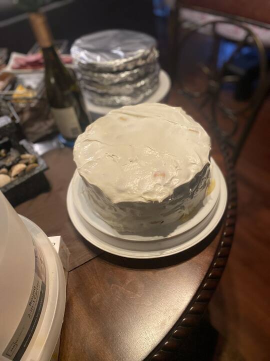 Dish prepared by AJX Catering