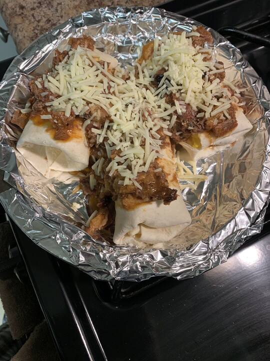 Dish prepared by AJX Catering