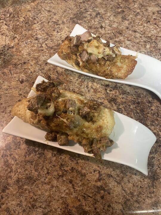 Dish prepared by AJX Catering