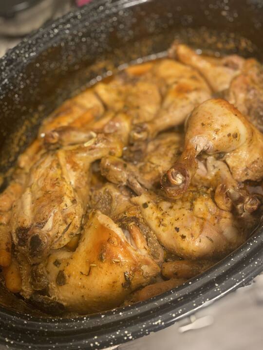 Dish prepared by AJX Catering