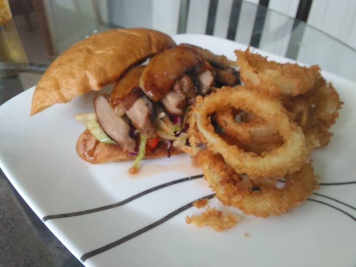 Dish prepared by AJX Catering