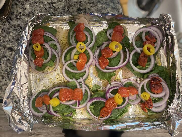 Dish prepared by AJX Catering