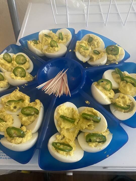 Dish prepared by AJX Catering