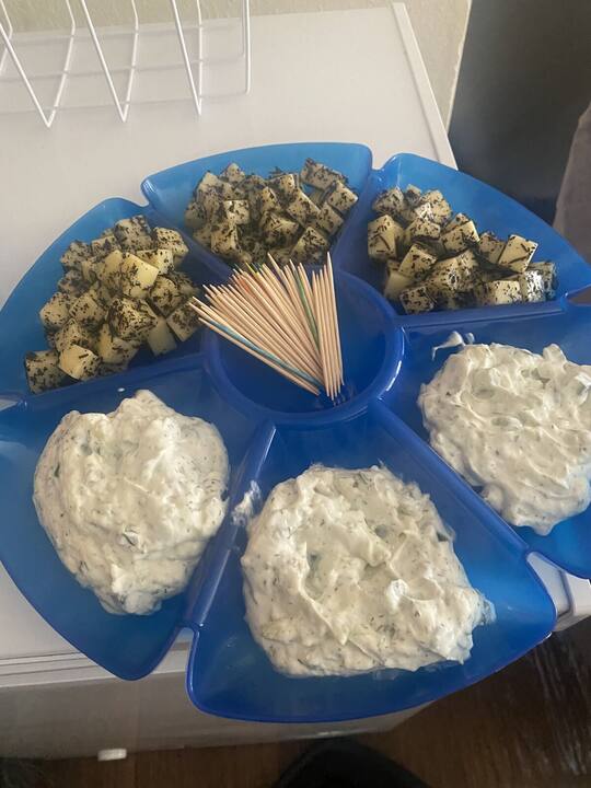 Dish prepared by AJX Catering