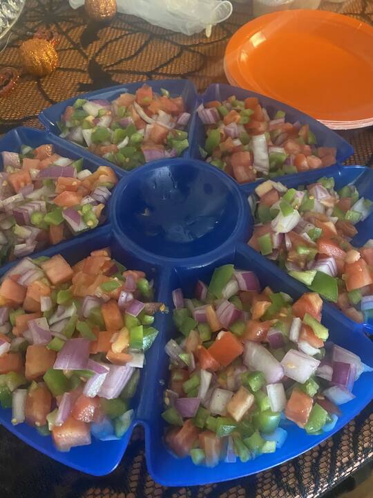 Dish prepared by AJX Catering