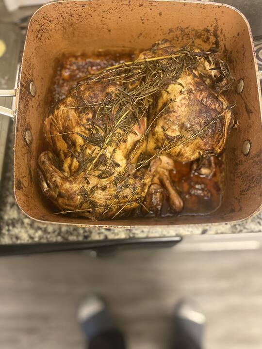Dish prepared by AJX Catering