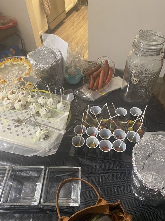 Dish prepared by AJX Catering