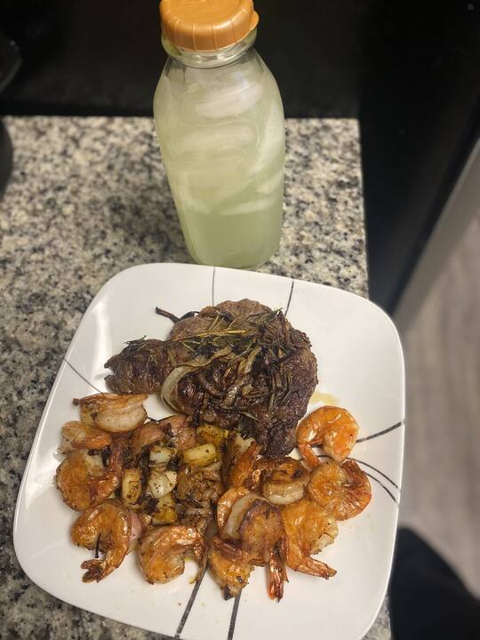 Dish prepared by AJX Catering