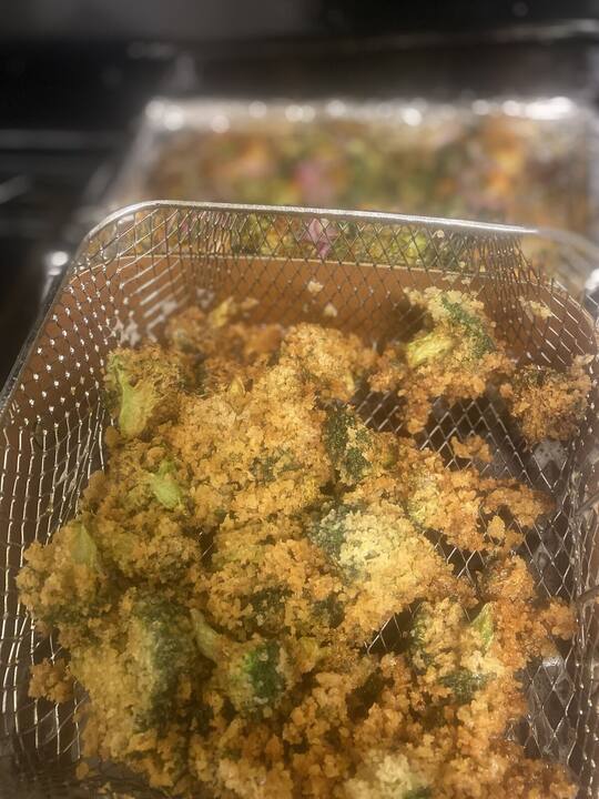 Dish prepared by AJX Catering