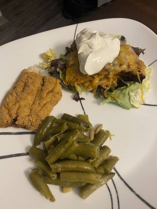 Dish prepared by AJX Catering