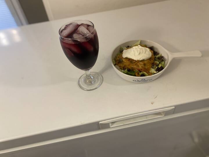 Dish prepared by AJX Catering