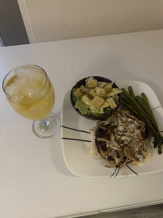 Dish prepared by AJX Catering