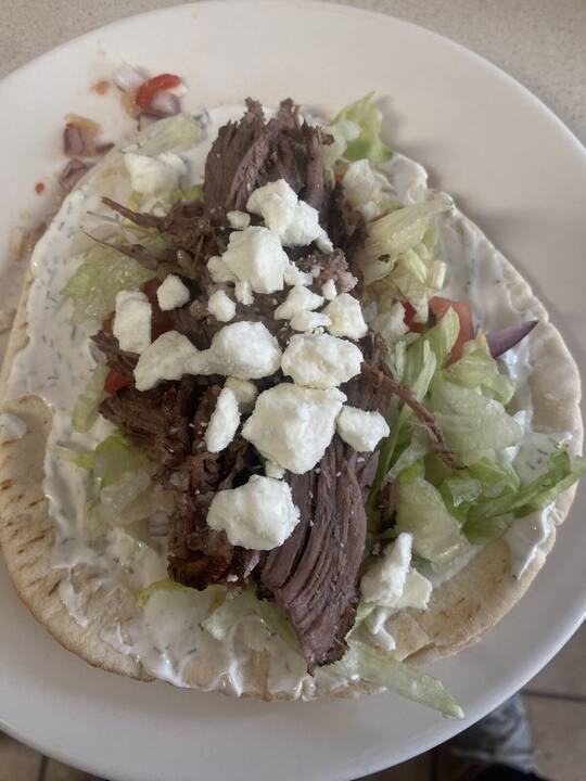 Dish prepared by AJX Catering