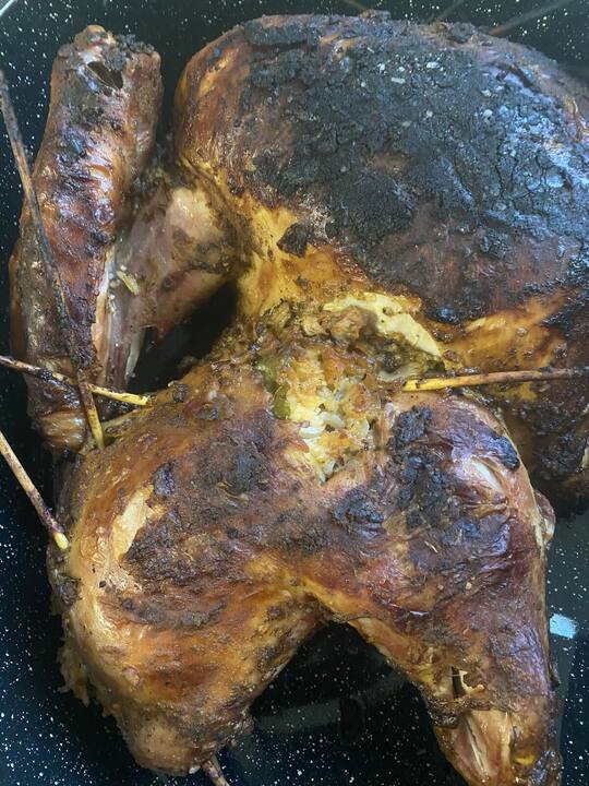 Dish prepared by AJX Catering