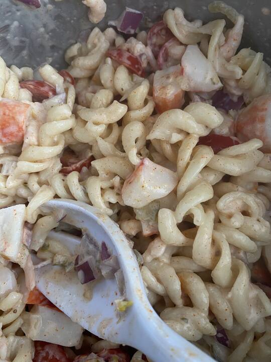 Dish prepared by AJX Catering