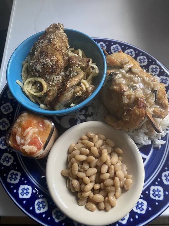 Dish prepared by AJX Catering