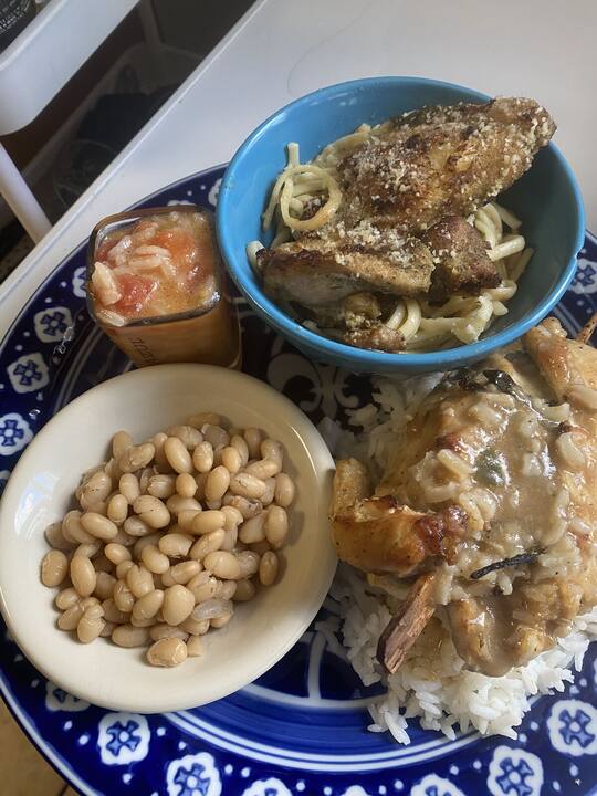 Dish prepared by AJX Catering