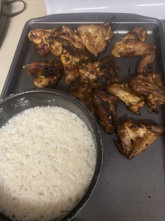Dish prepared by AJX Catering
